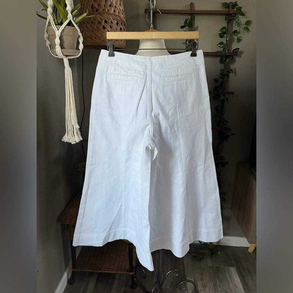 Pilcro Anthropologie The McKinley Regenerative Cotton Corset Wide-Leg - Picture 12 of 15